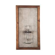 Framed Wall Vase
