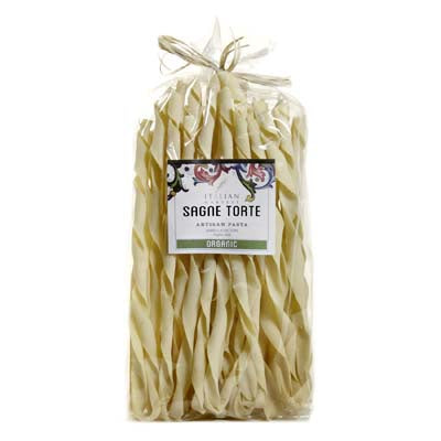 Sagne Torte Twisted Handmade Strips Pasta Organic
