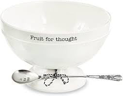 Fruit Bowl w/Spoon