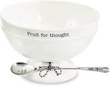 Fruit Bowl w/Spoon