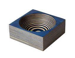Blue Pakka Square Stacking Pinch Bowl