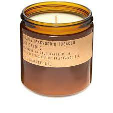 Teakwood & Tobacco 12.5oz Soy Candle