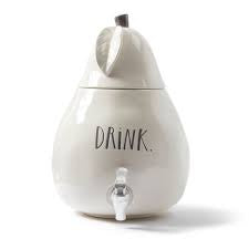 Stem Print Pear Drink Dispenser