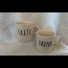 Stem Print Drink+Taste Mugs/Set of 2
