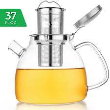 Lyra Glass Teapot Kettle 37 oz